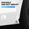 2pcs Car Door Corner Cover Anti-Collision Transparent Sticker For Alfa Romeo 159 Giulietta Giulia 147 Mito 156 Stelvio Volante
