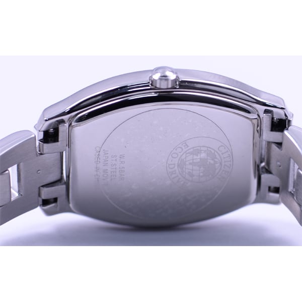 Citizen Women's KH8-713-11 ( Watch wicca Solar-Tech BASIC) Tonneau Watch Silver Stainless Analog