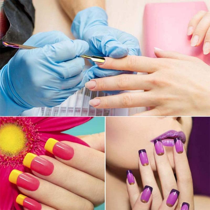 1set Nail Art Tool Supplies, Dead Skin Removal Tool Set, Dead Skin Scissors, Dead Skin Fork, Steel Push