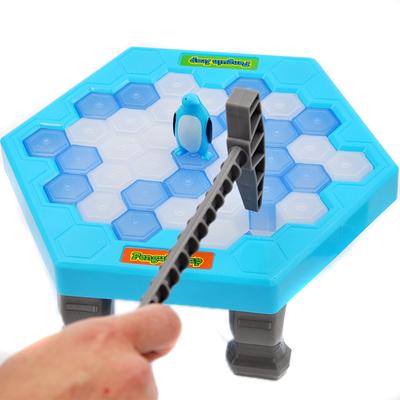 Kids Save Penguin Ice Block Breaker Trap Toys Funny Parent Children Kids Table Game Kids Toy Stress Reliever Decor