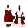Festive Santa Wine Bottle Cover Gift Box for Christmas Display
