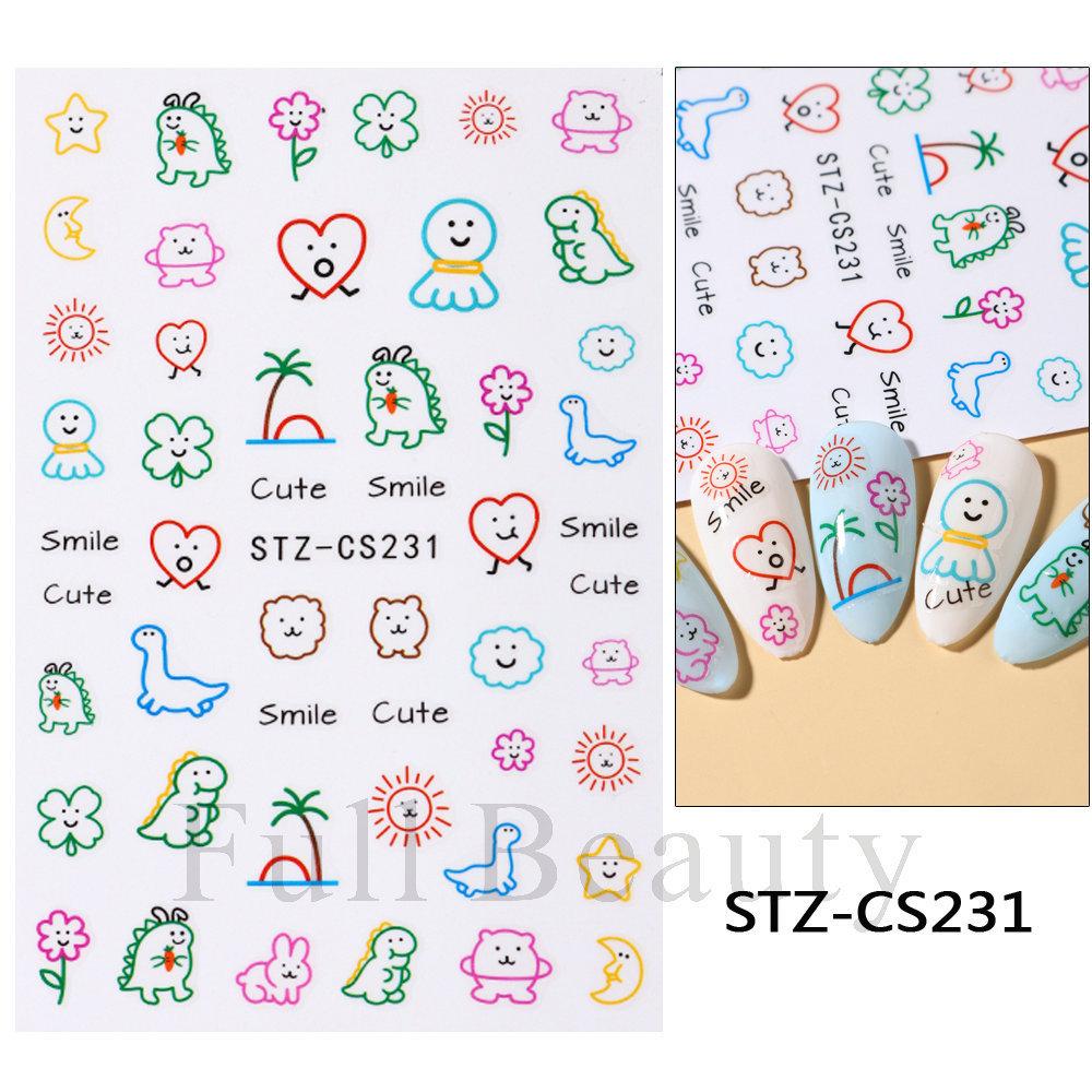 Nail Art Stickers, Japanese Romantic Laser Magic Gold And Silver Fireworks Bloom Adhesive Nail Stickers