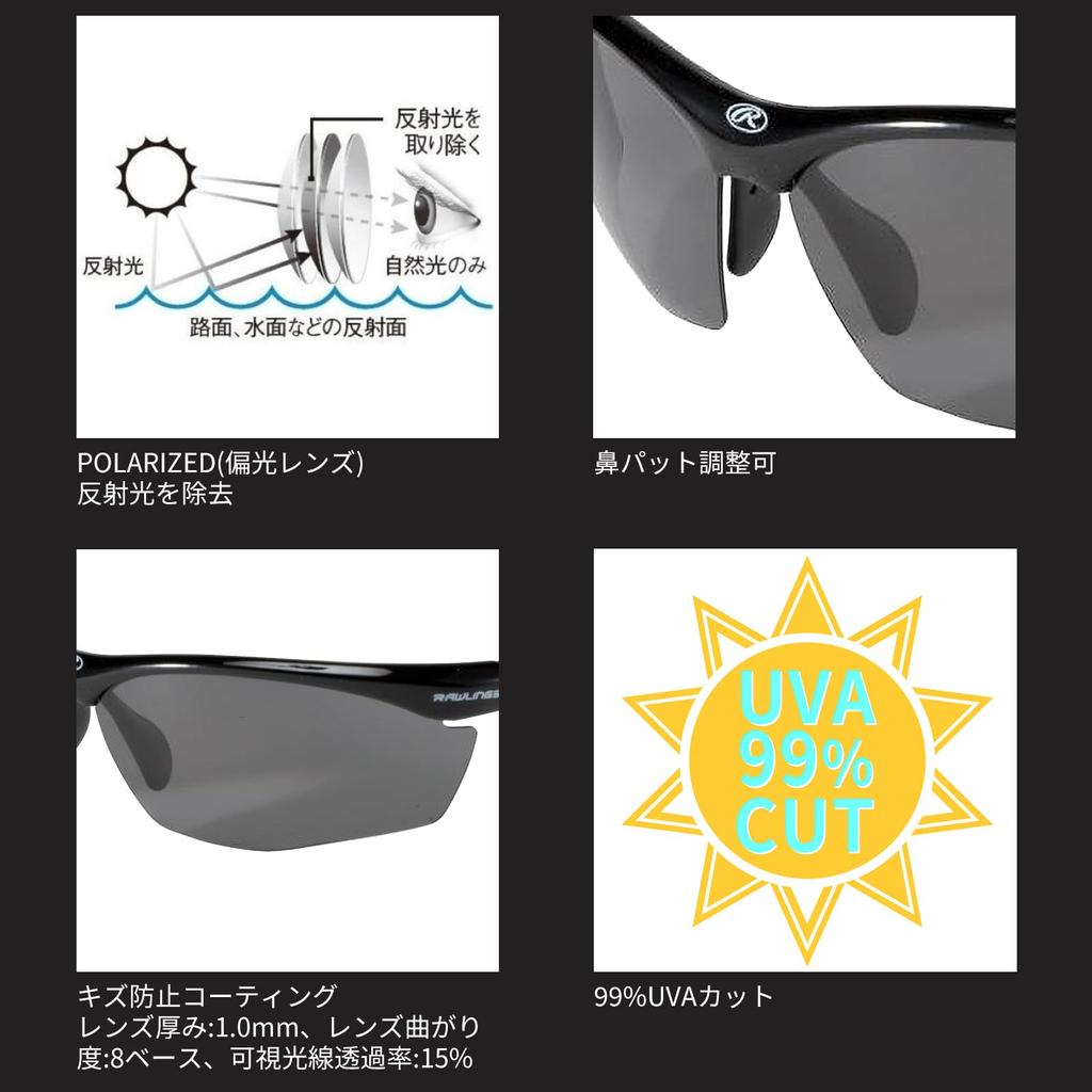 Rawlings Sunglasses BBLB REW21-004PM-BBLB