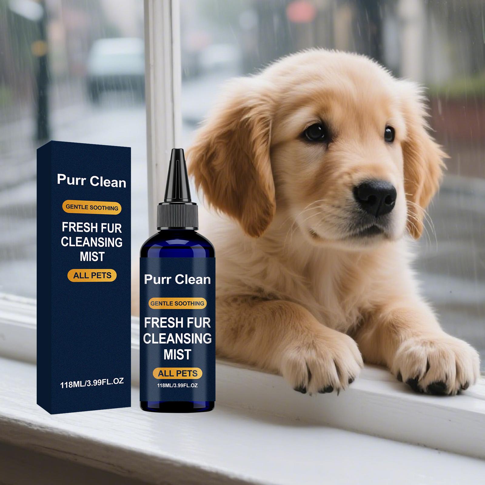 

Pet Grooming Spray For Cats And Dogs Daily Coat Care 118ml One Size
