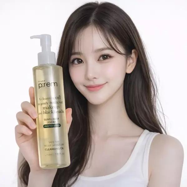 Authentic Make P:REM Safe Me Relief Moisture Cleansing Oil 300ml Skin Oil-Moisture Balance Care