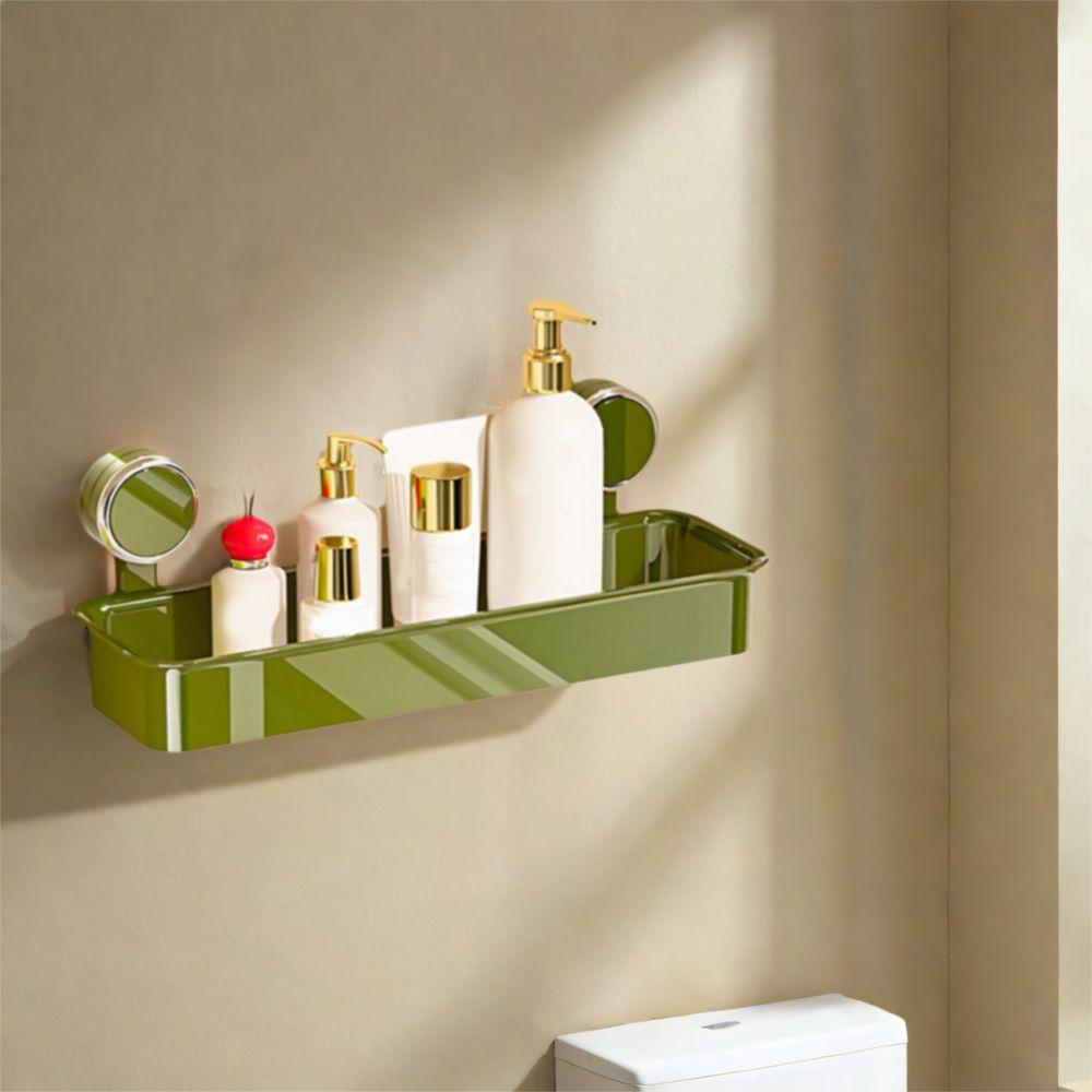 Wall Mounted Shower Storage Rack Draining Cosmetics Storage Rack Toilet Shampoo Holder Bathroom