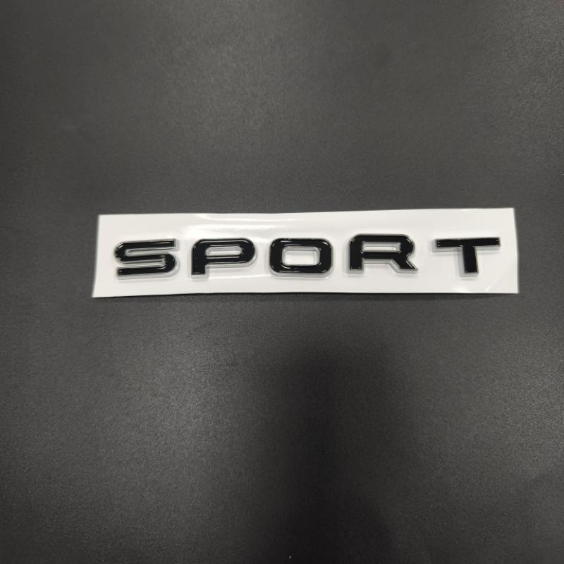 Car Accessories Sticker Styling ABS 3D Chrome Auto Car Trunk Racing Sport Word Letter Logo Emblem Badge Decal Sticker
