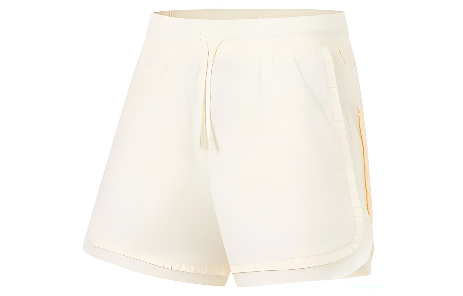 Li Ning Sports Life Collection Sports Shorts Women s Ecru AKST730-2 L