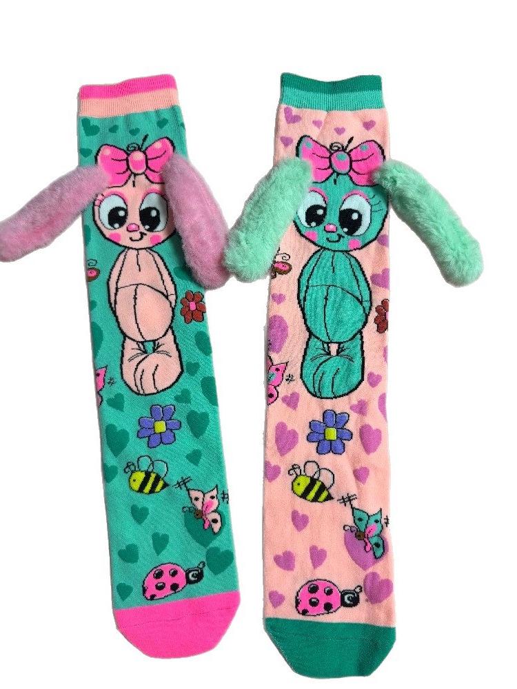 Boys  3D Cartoon Knee-High Socks - Free Size Kids  Toy Design