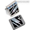 Applicable to Samsung Z flip1 mobile phone case magnetic hinge case film integrated anti-privacy glass flip1 anti-drop protective case