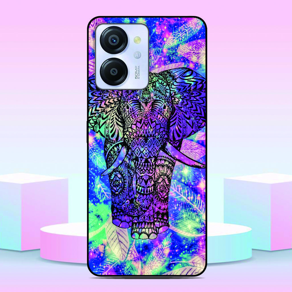 Bunte gemusterte Handyhülle für Blackview Wave 10 6C 7C 8C 9C Shark 9 Color 8 A100 A96 A95 A90 A85 A53 Benutzerdefiniertes Bild Rückseite