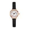 Light Luxury Simple Small Plate Watch Women'S Retro High-End Business Belt Waterproof Quartz Watch