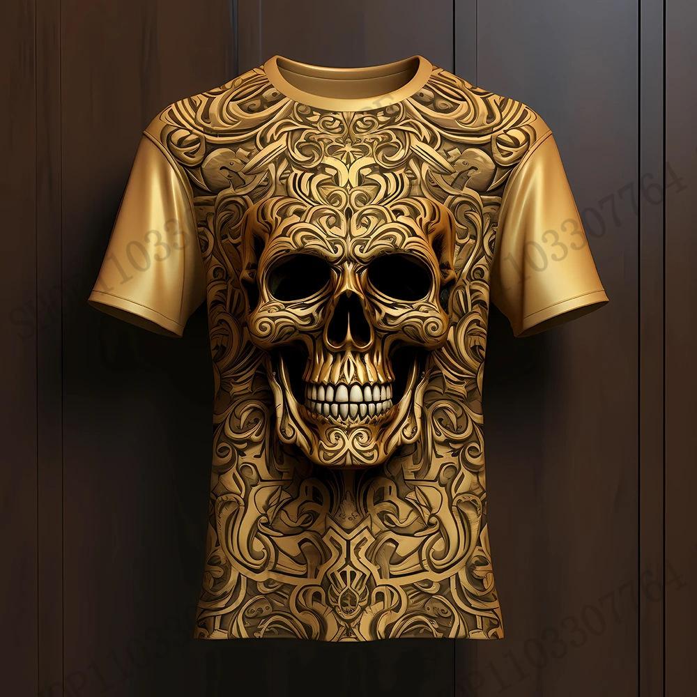 Men's2026-2027 3D Realistic Snake Skin Scale Print T-Shirt Crew Neck Short Sleeve Animal Texture Streetwear Casual Tee Top