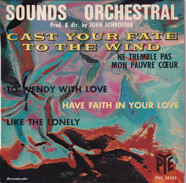 

7inch Record SOUNDS ORCHESTRAL JOHNNY PEARSON Cast Your Fate To The Wind PNV24135 Disques Vogue 1965 France Jazz Used