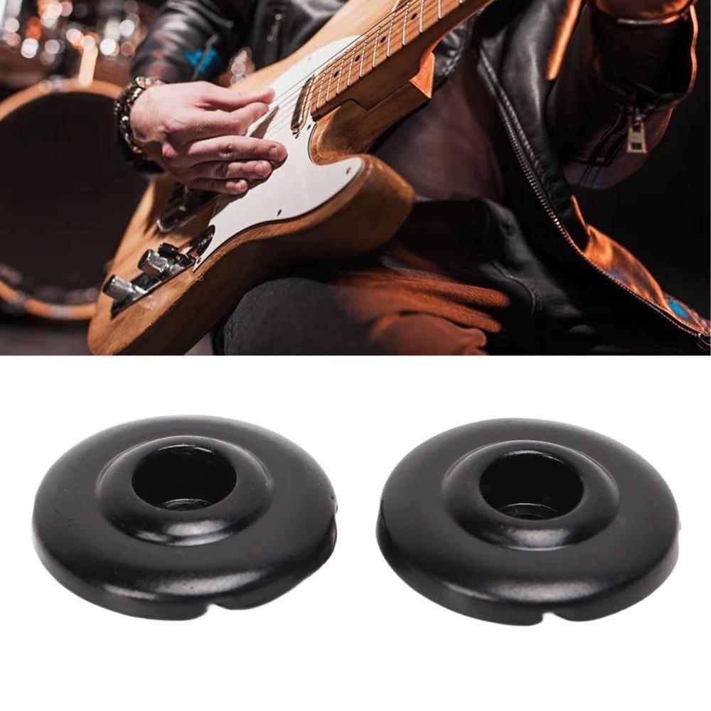 2PCS Metal Bass Guitar String Trees Friction Reducing String Retainer  For Bass Guitar чёрный