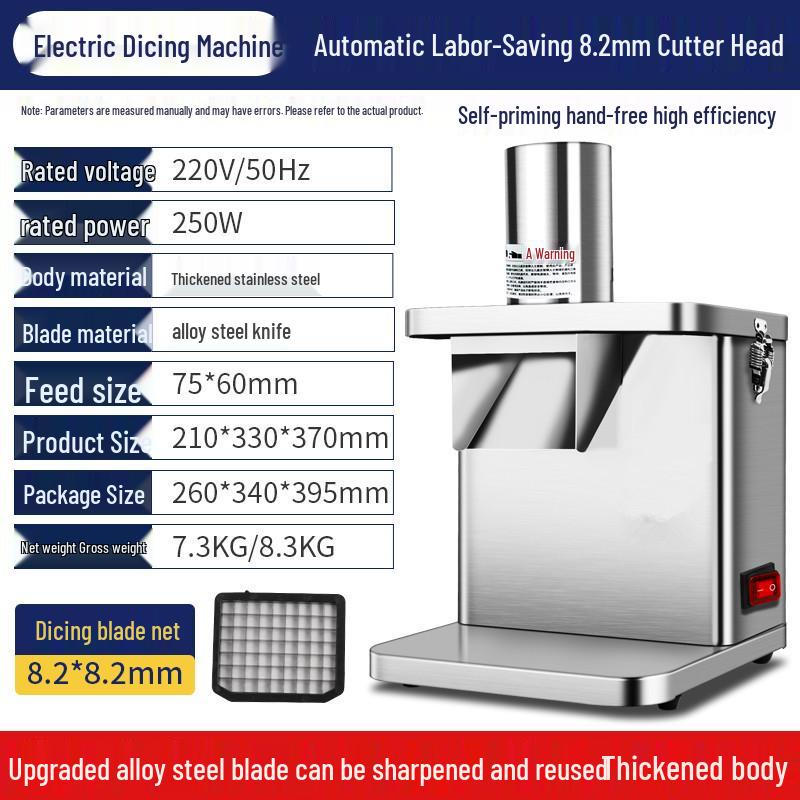 Electric Multi-functional Vegetable & Fruit Dicing Machine