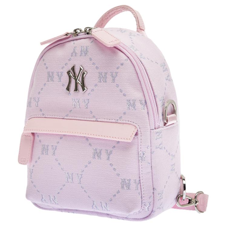 

MLB Retro Fashion Casual Floral Polyester Backpack Regular Women backpack Light-Pink 7ABKMD54N-50PKL Light Pink