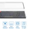 Geekria Keyboard Dust Cover, Clear Acrylic Keypad Cover for Keychron K4, RK Royal KLUDGE RK100, Nuphy Air96 V2, and LOFREE Flow Low-Profile