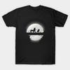 Asiatische Größe Herren Print T-Shirt Hakuna Matata No-Cut Thermotransferdruck Baumwoll-T-Shirt