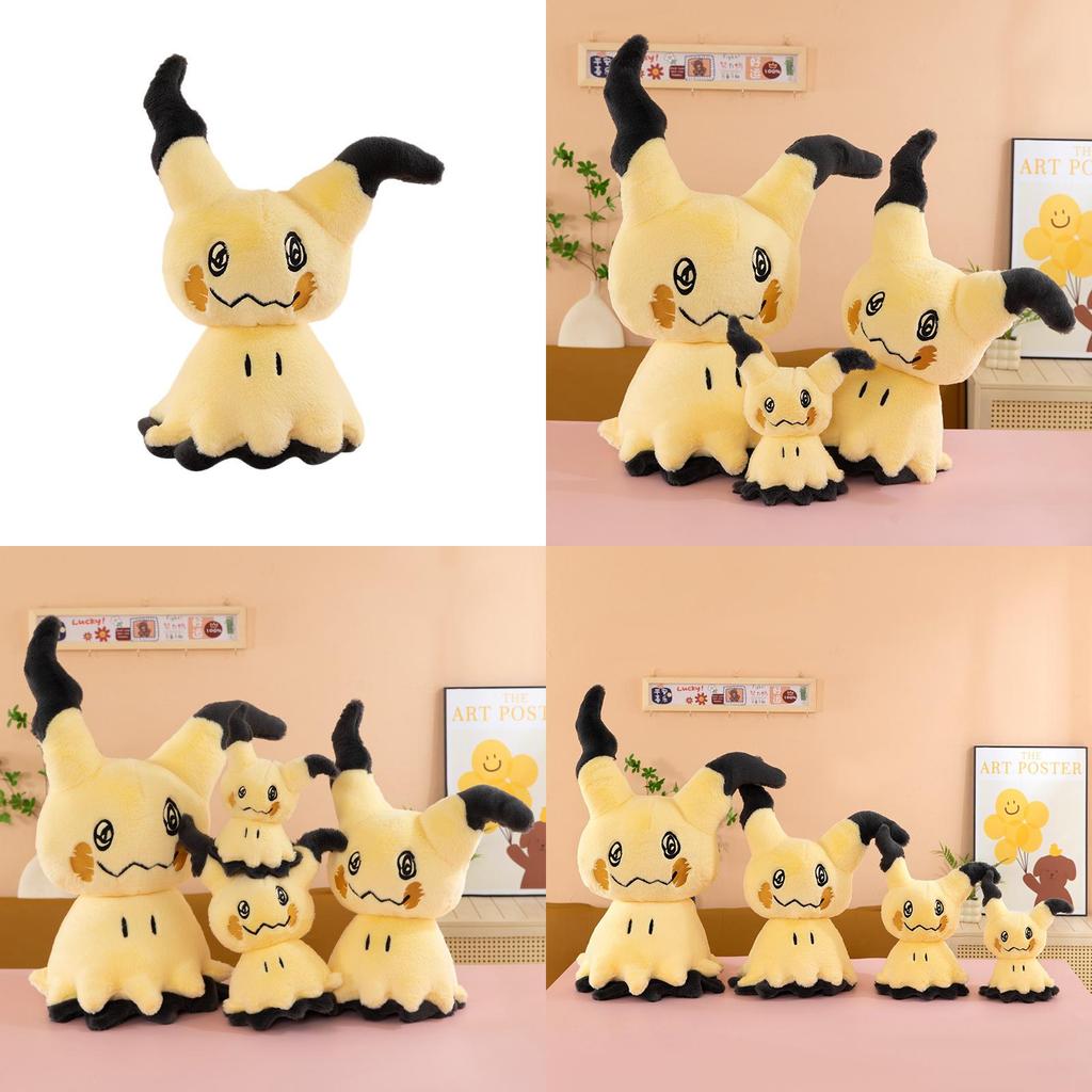 Pluszowa zabawka Pokemon Mimikyu z miękkim krótkim futerkiem dla kolekcjonerów i dzieci