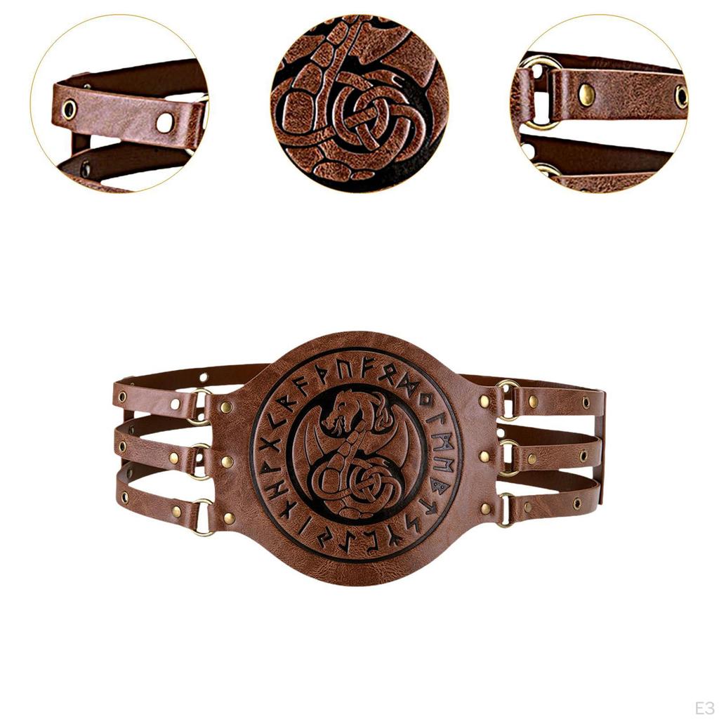 Ridderkorsettbelte for voksne, Middelalderkostymetilbehør Cosplay