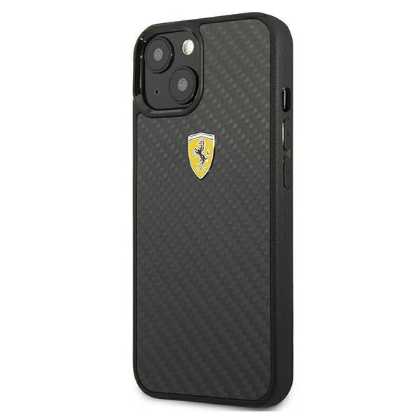 Ferrari Fehcp13Sfcabk Iphone 13 Mini5,4 Czarny/Black Hardcase On Track Real Carbon