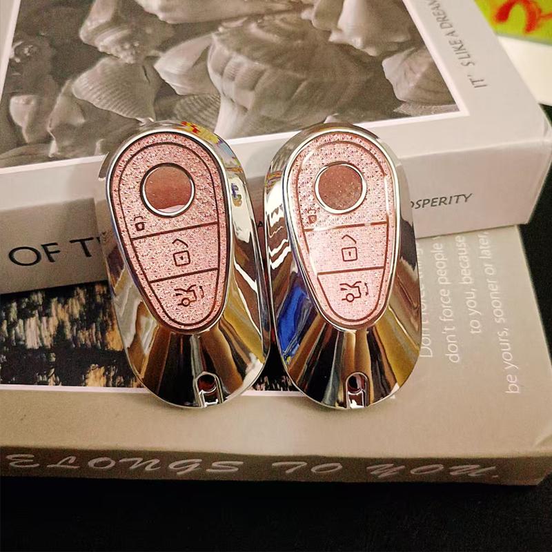 Luxury Key Case Tpu For Mercedes Benz C S Class W206 W223 S350 C260 C300 S400 S450 S500 Remote Key Cover Fob