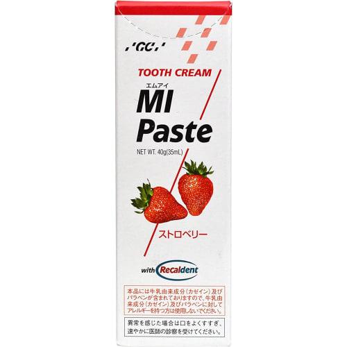 [Set of 2] GC MI Paste Strawberry 40g [Includes Life Smile Original Cotton Pad]