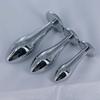 Drop Anal Plug For Women Aluminum Alloy Three Sizes Jewel Base Base Plug G-Point Massage Adult Sex Toys Male/Female 18+