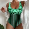 2026 Women's One-Piece Swimsuit Cover-Up: Slimming Plus Size, Stylish Hot Spring Swimwear