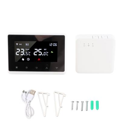 Termostato Inteligente WiFi Controle Remoto Controlador de Temperatura Montado na Parede para Aquecimento de Caldeira Doméstica