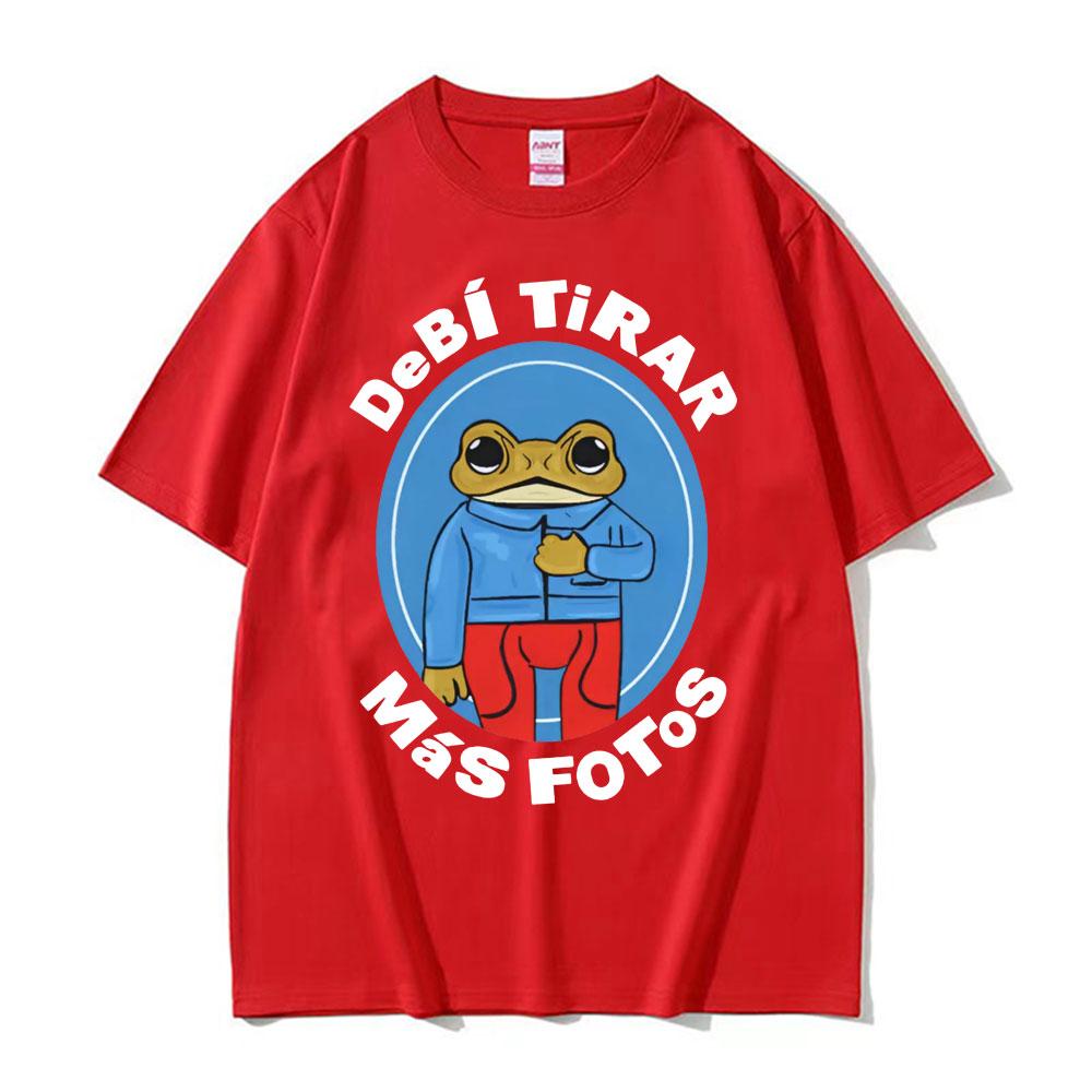 Debi Tirar Mas Fotos New Album DTMF Tshirts Bad Bunny Merch T Shirts Unisex Women Fashion Cartoon Casual Comfort Oversized T Shirt