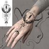 1 Foglio Tatuaggi Temporanei Vichingo Maori Drago Totem per Uomo Avambraccio Collo, Adesivi Tatuaggio Finti Temporanei Impermeabili Tatuaggi Realistici