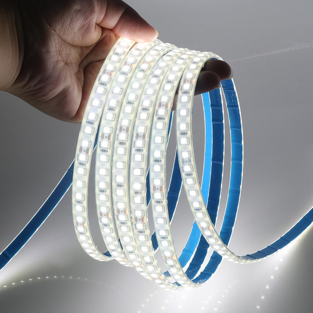 IP68 Waterproof LED strip Light 24V 2835 120Leds Flexible LED Tape Adhesive Underwater Outdoor Ribbon for Swimming Pool 0.5-20m
