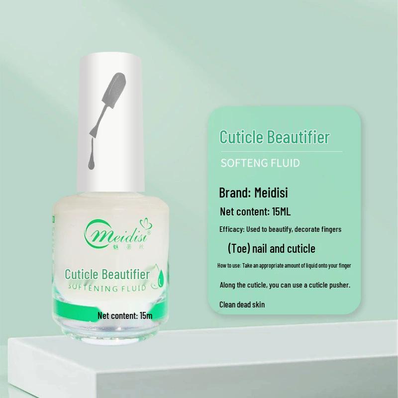 Large Bottle Nail Care Oil - Nourishing Gel for Cuticle Softening and Hangnail Reduction