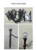 Solar-Powered Bubble Ball Stake Lights - Outdoor Waterproof Lawn and Courtyard Decor String Lights.