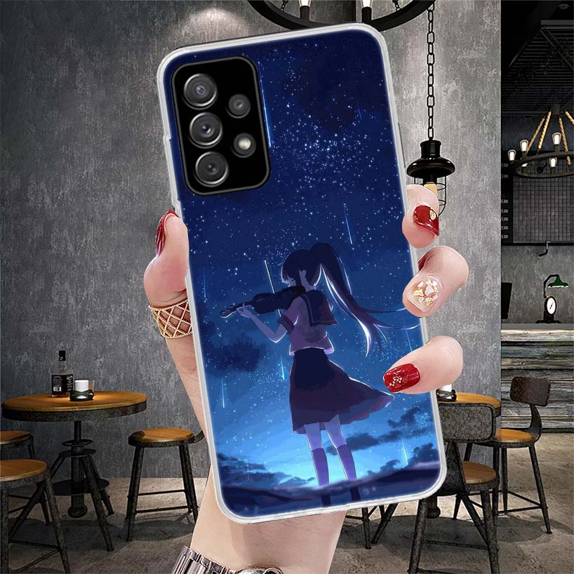Music Violin Phone Case For Samsung Galaxy A13 A14 A15 A16 A17 A53 A54 A55 A56 A57 A33 A34 A35 A36 A37 A23 A24 A25 A26 Galaxy A1