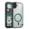 KEYSION Transparent Magnetic Phone Case for Nothing CMF Phone 2 Pro 1 Silicone+PC HD Clear Shockproof Cover for CMF Phone 1 2Pro