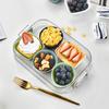 24Pcs Round/Square Silicone Muffin Molds Creative Lunch Box Dividers  Baking Supplies