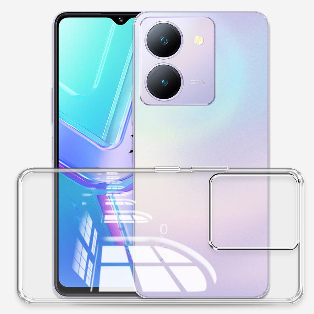 Für Vivo Y36 4G 5G Hülle Klar Silikon Weiche Handyhülle Für Vivo Y36i Klare Stoßfeste Hülle für Vivo Y36 Y 36 V2247 V2248 Coque