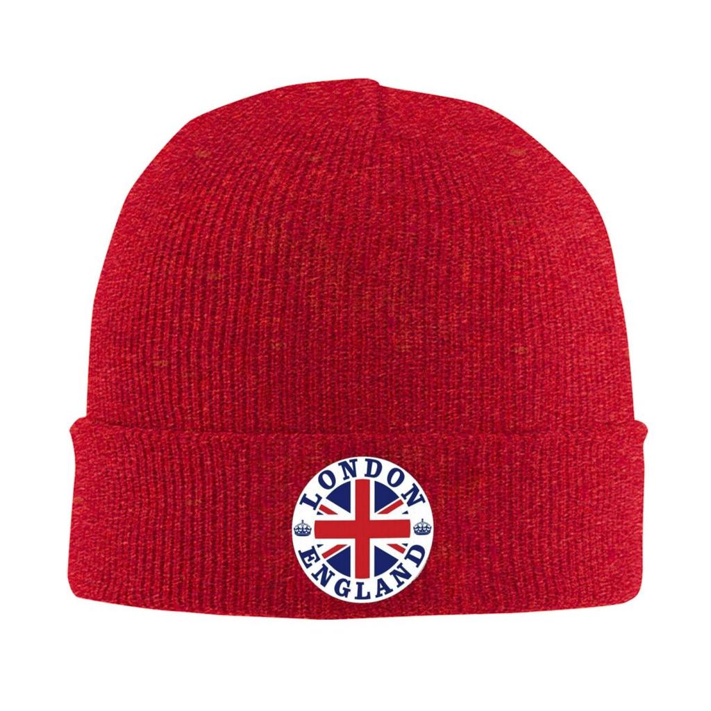 London UK England Warm Knitted Cap Hip Hop Bonnet Hat Autumn Winter Outdoor Beanies Hats for Unisex Adult