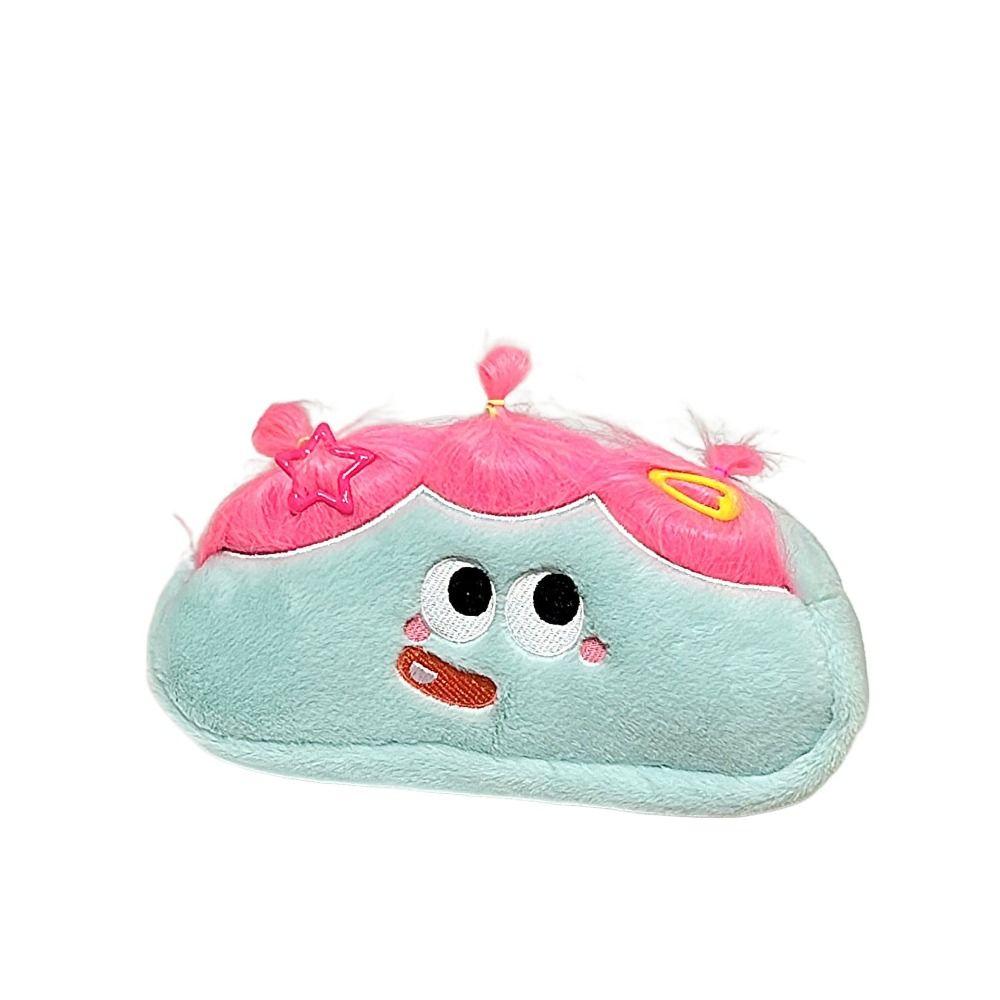 

Плюшевый пенал с мультяшным дизайном, высококачественный мешочек для хранения, школьные принадлежности красный