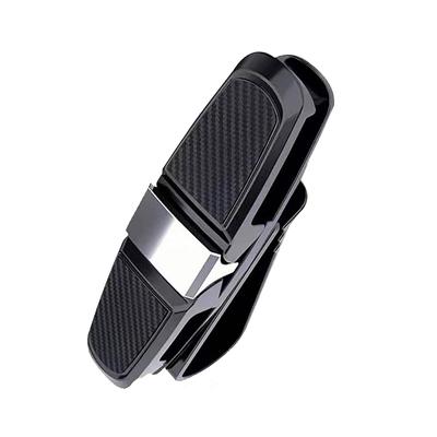 Car Glasses Case Holder Auto Sun Visor Glasses Sunglasses Organizer Clip Card Holder Eyeglasses Car Interior Accessories