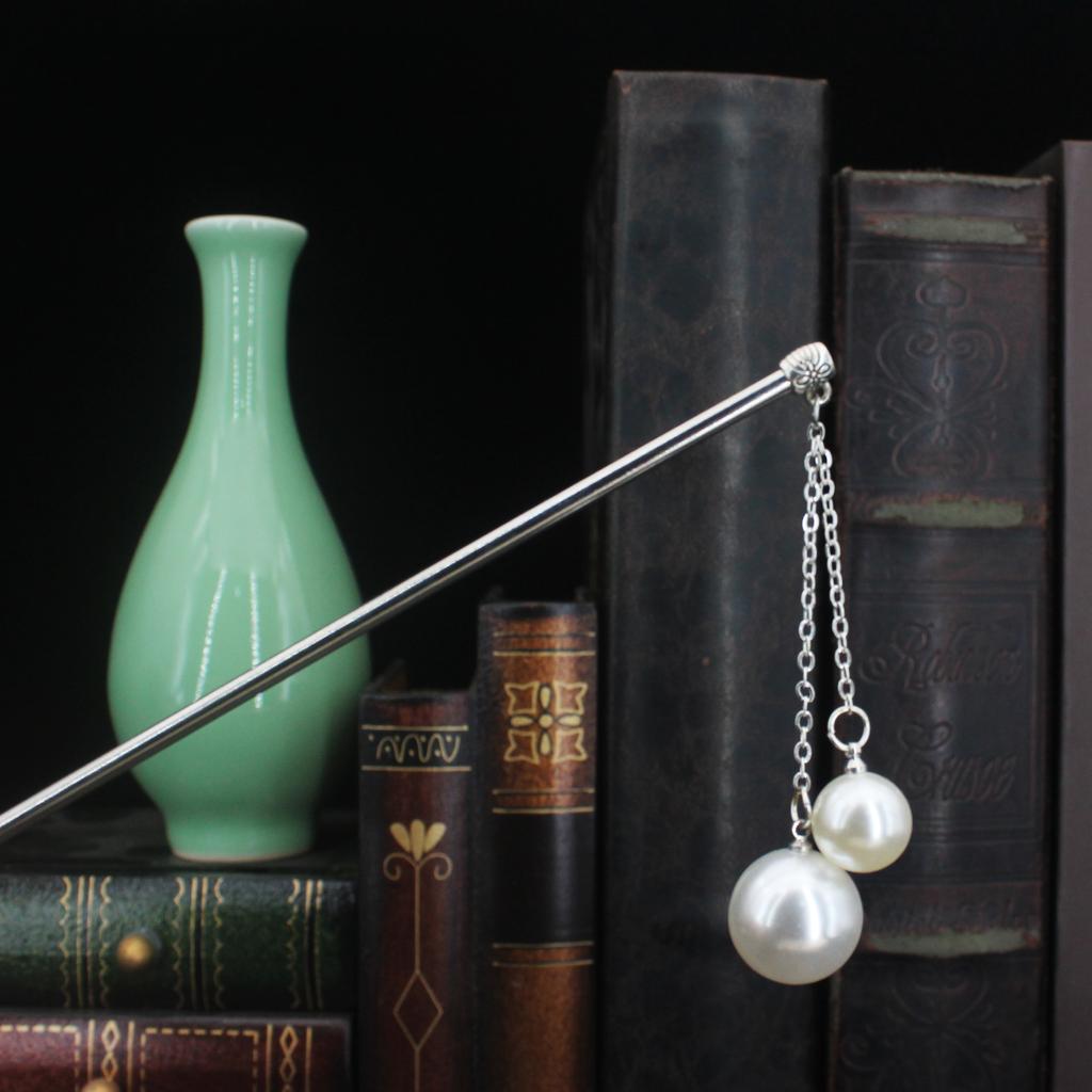 Fashion Metal Chinese Hair Stick For Women Silver Gold Color Butterfly Crystal Hairpin Female Hair Jewelry Accessories Gift