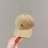 Letter Embroidered Toddler Peaked Cap Solid Color Kids Sun Hats Children Visor Cap  Outdoor Travel