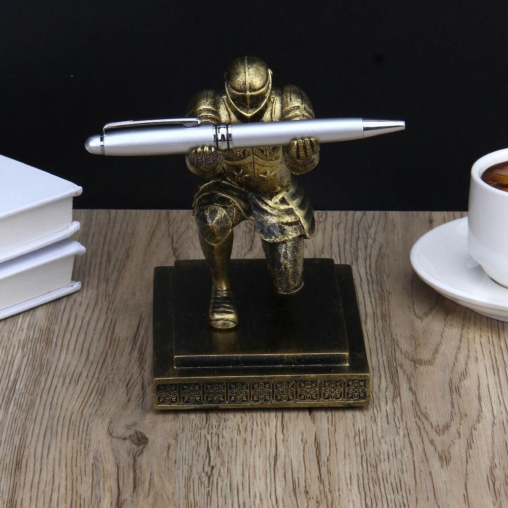 Executive Knight Armor Hero Pen Holder Armor Hero Creative Pen Holder Desktop