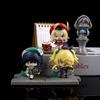 Genshin Impact Figure Paimon Zhongli Klee Statues Cute Anime Genshin Action Figurine Sculpture Room Decoration Desk Accessories