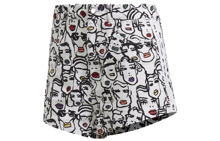 Adidas Originals X FIORUCCI Casual Shorts Women s Multicolor Moderate FL4144 36