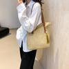 Fashionable Woven Tote Bag For Women Large Capacity Summer 2024 Trendy Versatile Everyday Bag