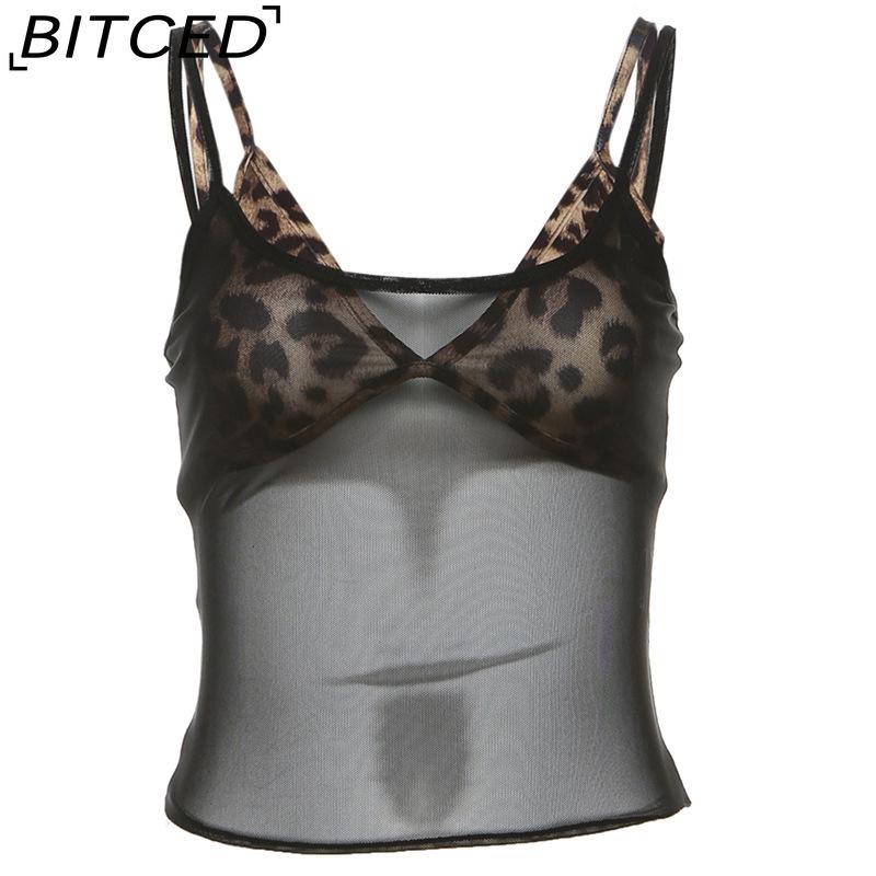 

BITCED Summer Women s Solid-Colour Slim-Fit Streetwear Fashion Strapless Mesh Camisole Two-Piece Set L чёрный